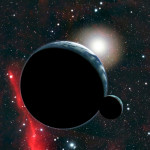 Planety zemského typu u cizích hvězd v představách malíře. Autor: Harvard-Smithsonian Center for Astrophysics 