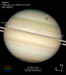 Saturn a jeho měsíce