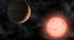 Exoplaneta v představách malíře. 