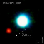Exoplaneta 2M1207b u hnědého trpaslíka