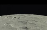 Povrch Měsíce na záběru ze sondy Kaguya. Autor: JAXA