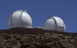 Keckovy dalekohledy na Havaji. Autor: NASA