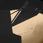 Na své cestě vesmírem prolétla sonda Rosetta i okolo Marsu a poslala nám tento nádherný snímek. Tak nějak by asi viděl člověk Mars z jeho oběžné dráhy.