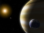 Exoplaneta v představách malíře. Credit: JPL, NASA