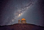 3,6 m dalekohled ESO na observatoři La Silla (Chile) jehož součástí je spektrograf HARPS: Credit: ESO/S. Brunier