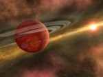 Vznik planet v představách malíře. Credit: NASA / JPL-Caltech 