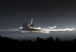 Poslední přistání raketoplánu. Credit: NASA