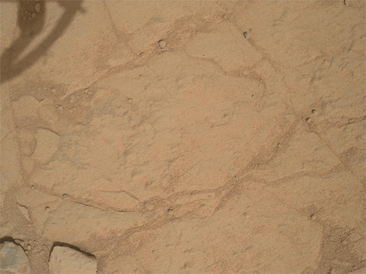 Test kartáče pro odstranění prachu. Credit: NASA