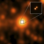 Hnědí trpaslíci WISE J104915.57-531906 ma snímku z dalekohledu Gemini. Credit:  NASA/JPL/Gemini Observatory/AURA/NSF 