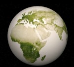 Zelená planeta. Credit: NASA, NOAA