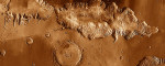 Hebes Chasma, credit: NASA