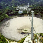 Radioteleskop Arecibo, zdroj: Wikipedia