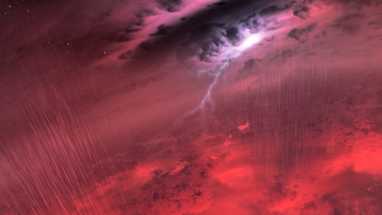 Bouře v atmosféře hnědého trpaslíka. Credit: NASA/JPL-Caltech/University of Western Ontario/Stony Brook University 