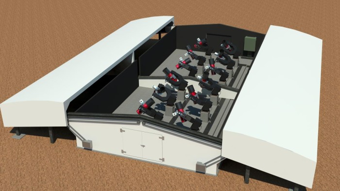 The Next-Generation Transit Survey (NGTS) at Paranal
