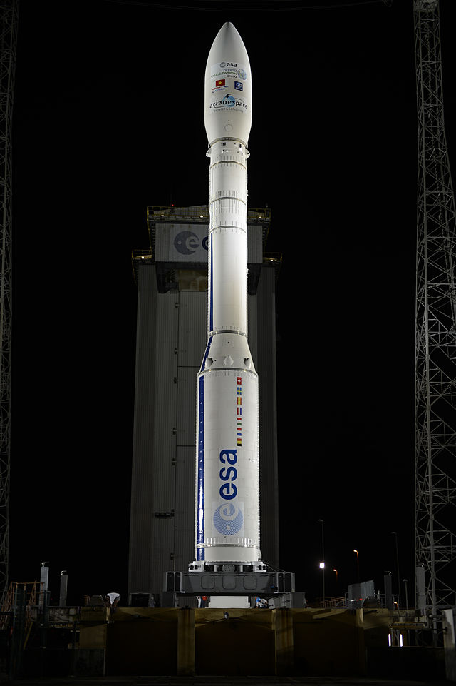 Raketa Vega, credit: ESA