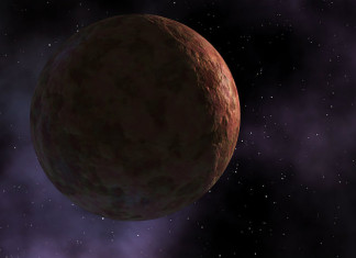 Je daleko za Plutem obří planeta nebo je Slunce adoptivní matkou? Sedna v představách malíře. Credit: NASA/JPL-Caltech/R. Hurt (SSC-Caltech)