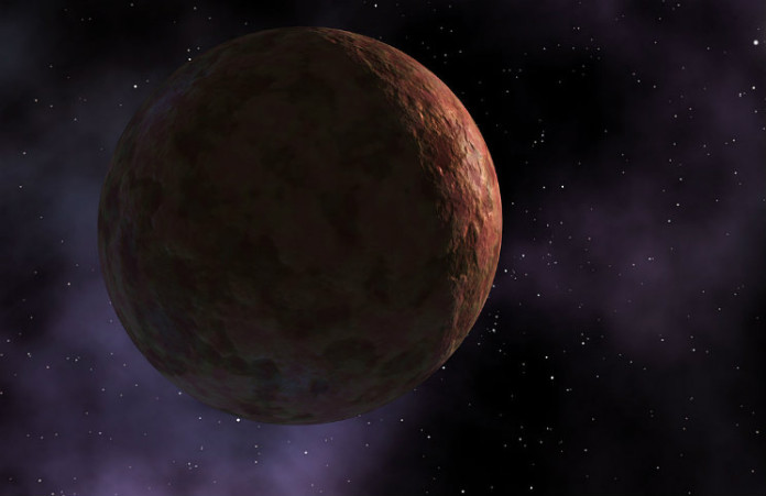 Sedna v představách malíře. Credit: NASA/JPL-Caltech/R. Hurt (SSC-Caltech)