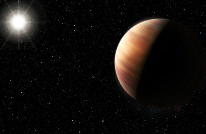 HIP 11915 b v představách malíře, credit: ESO/M. Kornmesser