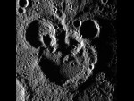 Mickey Mouse nebo Macko Uško na Merkuru... Credit: NASA