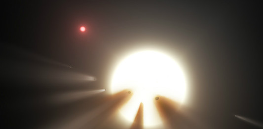 Obíhá kolem KIC 8462852 roj komet? credit: NASA/JPL-Caltech
