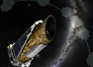 Neuronová síť objevila exoplanety! Co zazní na čtvrteční tiskové konferenci NASA? Dalekohled Kepler, credit: NASA