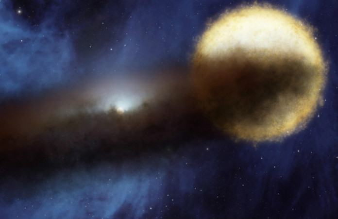 Dosavadní rekordmanka Epsilon Aurigae. Credit: NASA