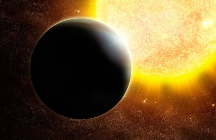 Exoplaneta v představách malíře, credit: NASA