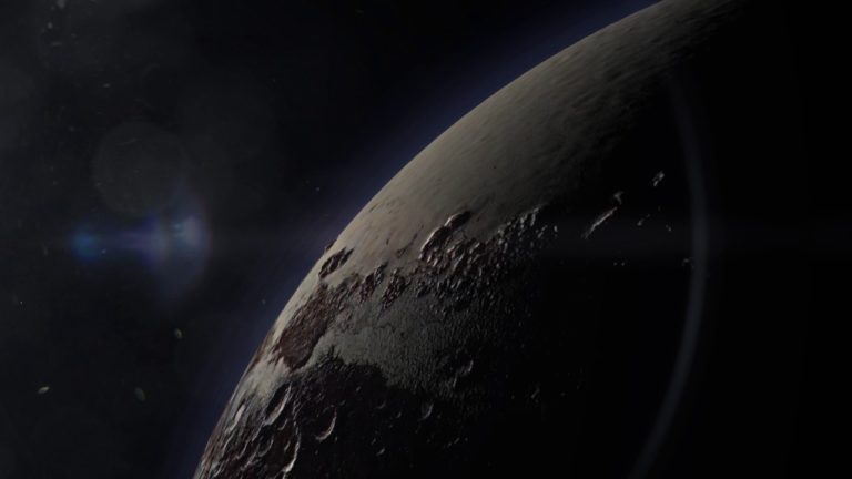 Dech beroucí videa: Podívejte se na Pluto a jeho měsíc Charon