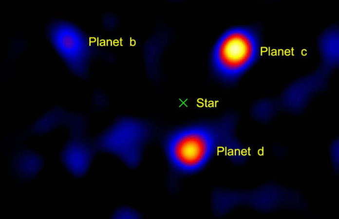 HR 8799, credit: NASA