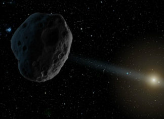 Okolo Země právě prolétá asteroid, který byl objeven teprve v pátek! Asteroid, credit: NASA