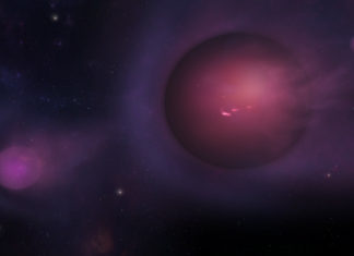 Plive na nás černá díra falešné bludné planety? Credit: Mark A. Garlick/CfA