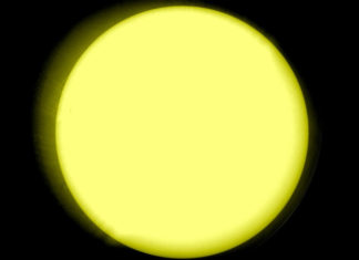 Kepler pozoroval Slunce. Využil jedno z největších zrcadel ve Sluneční soustavě Slunce 14. ledna 2017. Foto: SDO, NASA, ESA