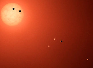 Největší poprask za 8 let: Kepler pozoroval TRAPPIST-1, data jsou na Zemi Credit NASA/JPL-Caltech/R. Hurt (IPAC)