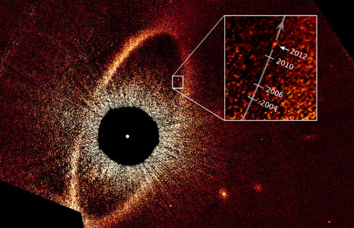 Fomalhaut b, Credit: NASA, ESA, P. Kalas