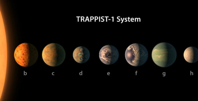 TRAPPIST-1. Credit: NASA