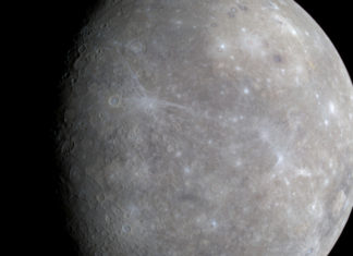 Kepler našel železný svět. Rok na něm trvá 13 hodin Merkur. Credit: NASA/Johns Hopkins University Applied Physics Laboratory/Carnegie Institution of Washington – NASA/JPL.