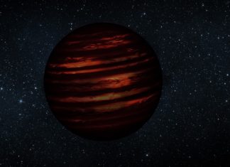 Určili hmotnost záhadného objektu SIMP0136. Je to bludná planeta? Hnědý trpaslík. Credit: NASA/JPL, slightly modified by Jonathan Gagné.