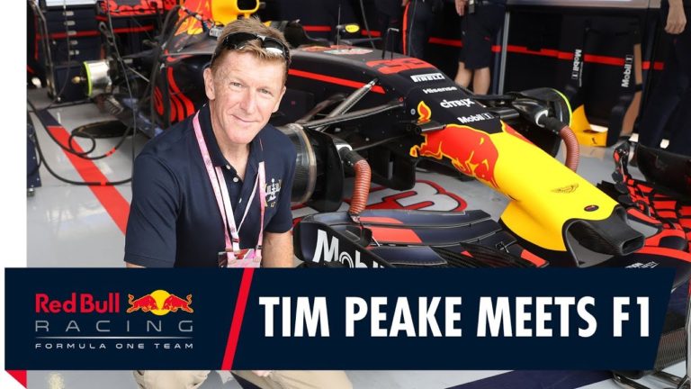 Astronaut Tim Peake si vyzkoušel vůz F1