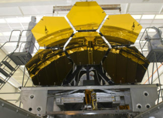 Kepler nachází cíle pro dalekohled Jamese Webba Zrcadla JWST. Credit: NASA