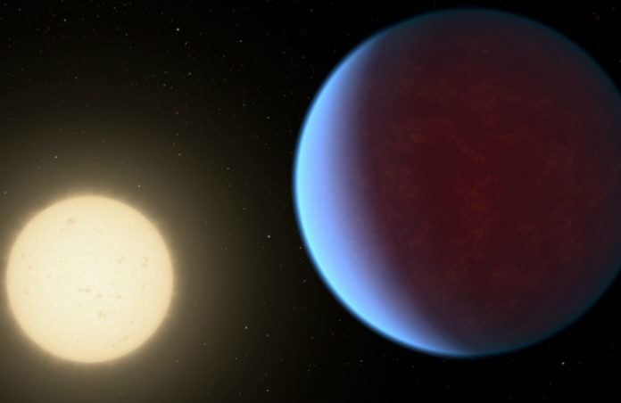 55 Cnc e (kresba), credit: NASA/JPL-Caltech