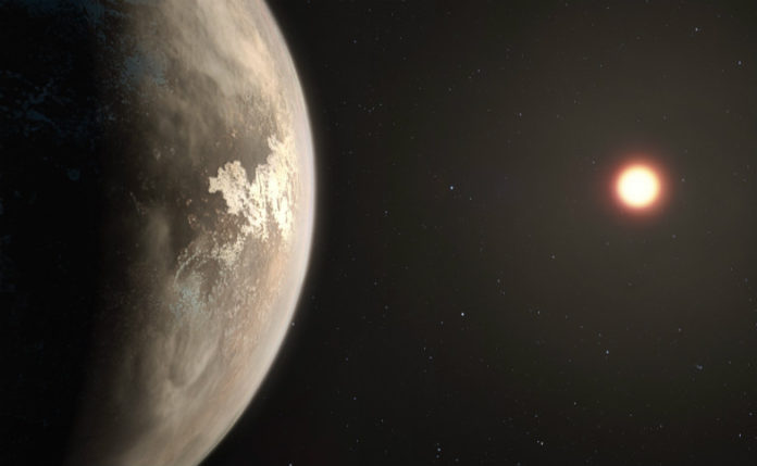 Ross 128 b. Credit: ESO/M. Kornmesser