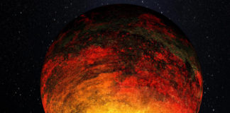 TESS našla planetu nepatrně větší než Země. Okolo hvězdy oběhne za 12 hodin! Pekelný svět v představách malíře. Credit: NASA/Kepler Mission/Dana Berry