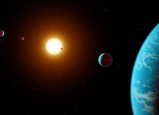 Šest planet u K2-138 a nová planeta se dvěma slunci. Internetoví lovci objevili unikátní světy Kepler-138, credit: Credit: NASA/JPL-Caltech