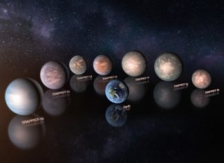 Astronomové s ohromnou přesností zvážili planety v systému TRAPPIST-1 TRAPPIST-1, Kredit: ESO/M. Kornmesser