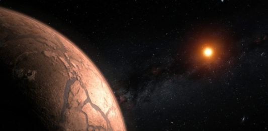 TRAPPIST-1, Kredit: ESO/M. Kornmesser