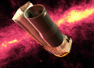 Konec poslední naděje? Spitzer 48 hodin hledal tranzity nejbližší exoplanety Kosmický dalekohled Spitzer. Credit: NASA/JPL-Caltech