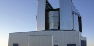 Další Tabbyina hvězda? Našli hvězdu VVV-WIT-07, která téměř zmizela z nebe Dalekohled VISTA v Chile. Credit: ESO, CC BY 4.0