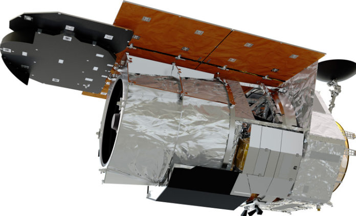 Družice WFIRST. Credit: NASA