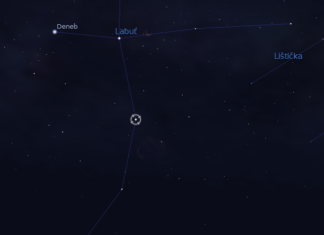 Okolo hvězdy viditelné pouhým okem má obíhat planeta, která nemůže existovat Epsilon Cygni, zdroj: Stellarium