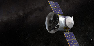 TESS našla extrémního horkého jupitera TESS. Credit: NASA